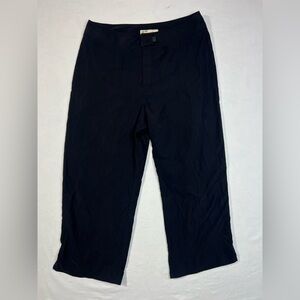 Patagonia Pataloha Black Lightweight Cropped Capri Pants Women’s Size 10